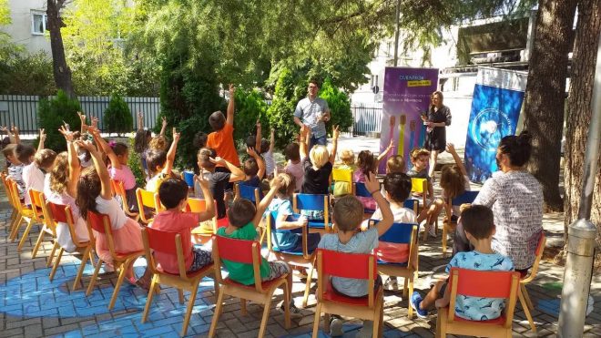 Едукативна работилница во градинките Парк и Кукушка во рамки на градинката ЈУДГ 13 ноември