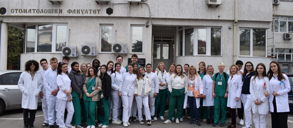 Посета на Стоматолошкиот факултет од средното медицинско училиште на град Скопје д-р Панче Караѓозов и училиштето Curt Nicolin Gymnasiet од Шведска