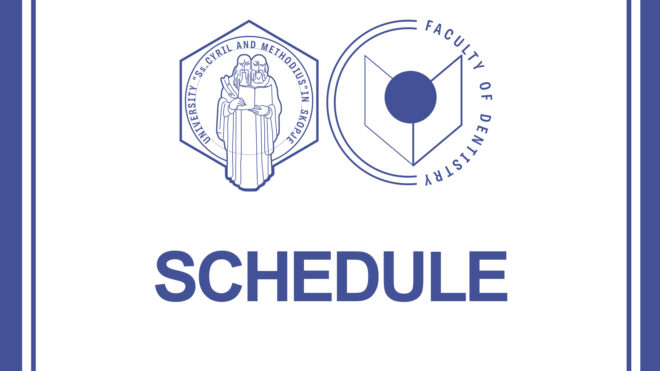 Timetable lectures, First year – II semester 2025/2026