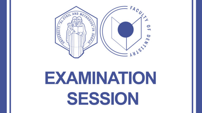 AUGUST/SEPTEMBER EXAMINATION SESSION 2026 - SECOND YEAR – DDM (Doctor of Dental Medicine)