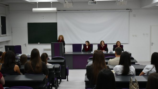 Прв студентски час на Стоматолошкиот факултет-Скопје​